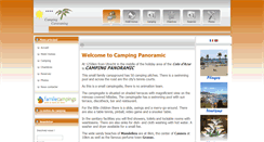Desktop Screenshot of campingpanoramic.fr