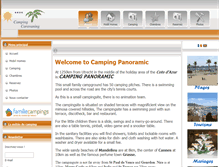 Tablet Screenshot of campingpanoramic.fr